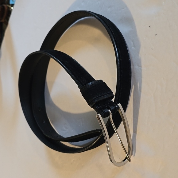 Vintage Black Velvet covered Belt Sz.S/M main image 6